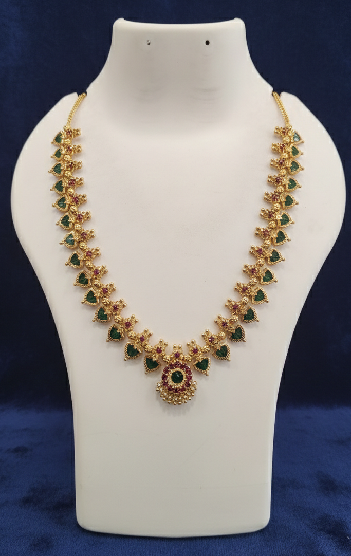 Palakka Necklace 28 stone Palakka Necklace (28 Stone)